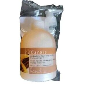 Hand Soap 8.4 Ounce New  Avon Naturals Vanilla Antibacterial Wash